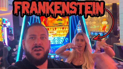 PLAYING WITH FRANKENSTEIN MAX BET!