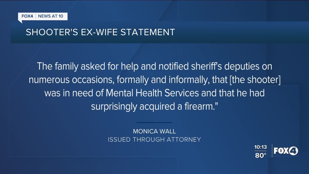 Shooter's ex-wife speaks out