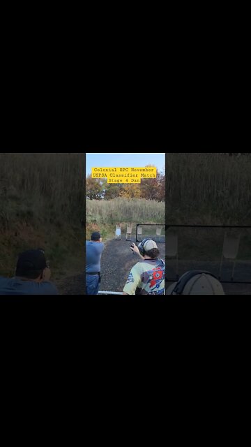 Colonial RPC November USPSA Classifier Match Stage 4 Dan #uspsa #unloadshowclear