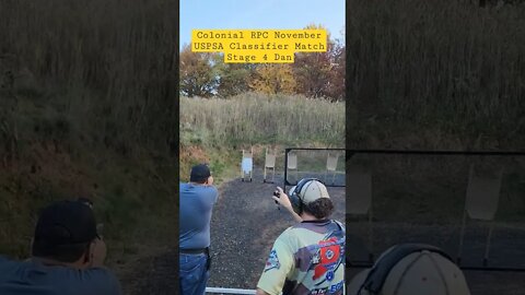 Colonial RPC November USPSA Classifier Match Stage 4 Dan #uspsa #unloadshowclear