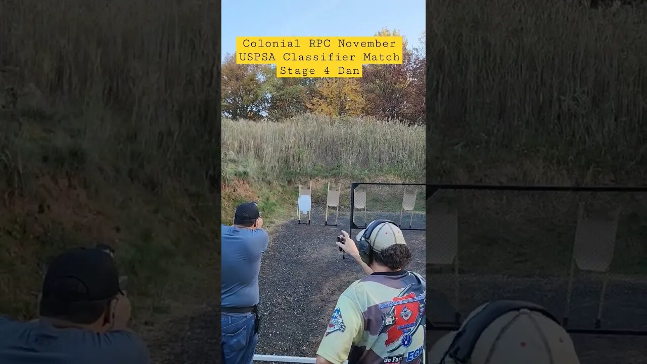 Colonial RPC November USPSA Classifier Match Stage 4 Dan #uspsa #unloadshowclear