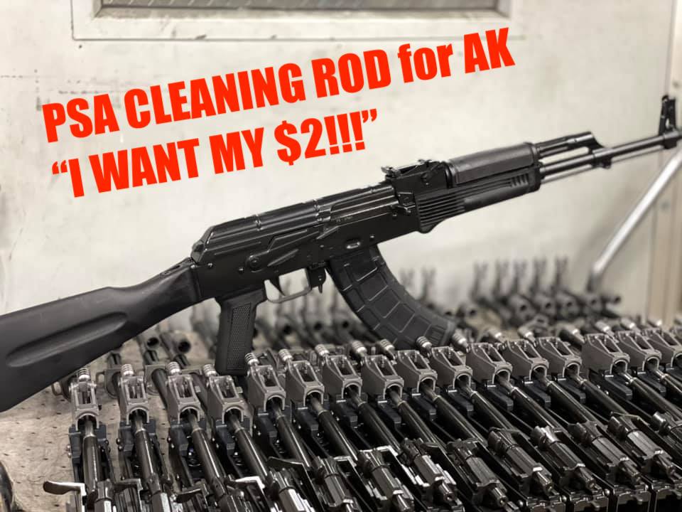 The NEW 2021 Palmetto State Armory PSA PSAK-47 GF5!!! (AK Cleaning Rod Included!) PSAK-GF4, PSAK-E.