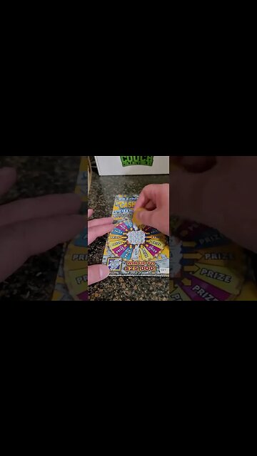 Winning Cash Wheel KY Lottery Ticket #shorts #lottery