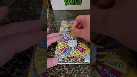 Winning Cash Wheel KY Lottery Ticket #shorts #lottery