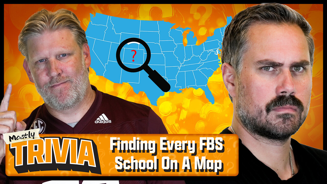 Finding Every FBS School On A Map | Mostly Trivia