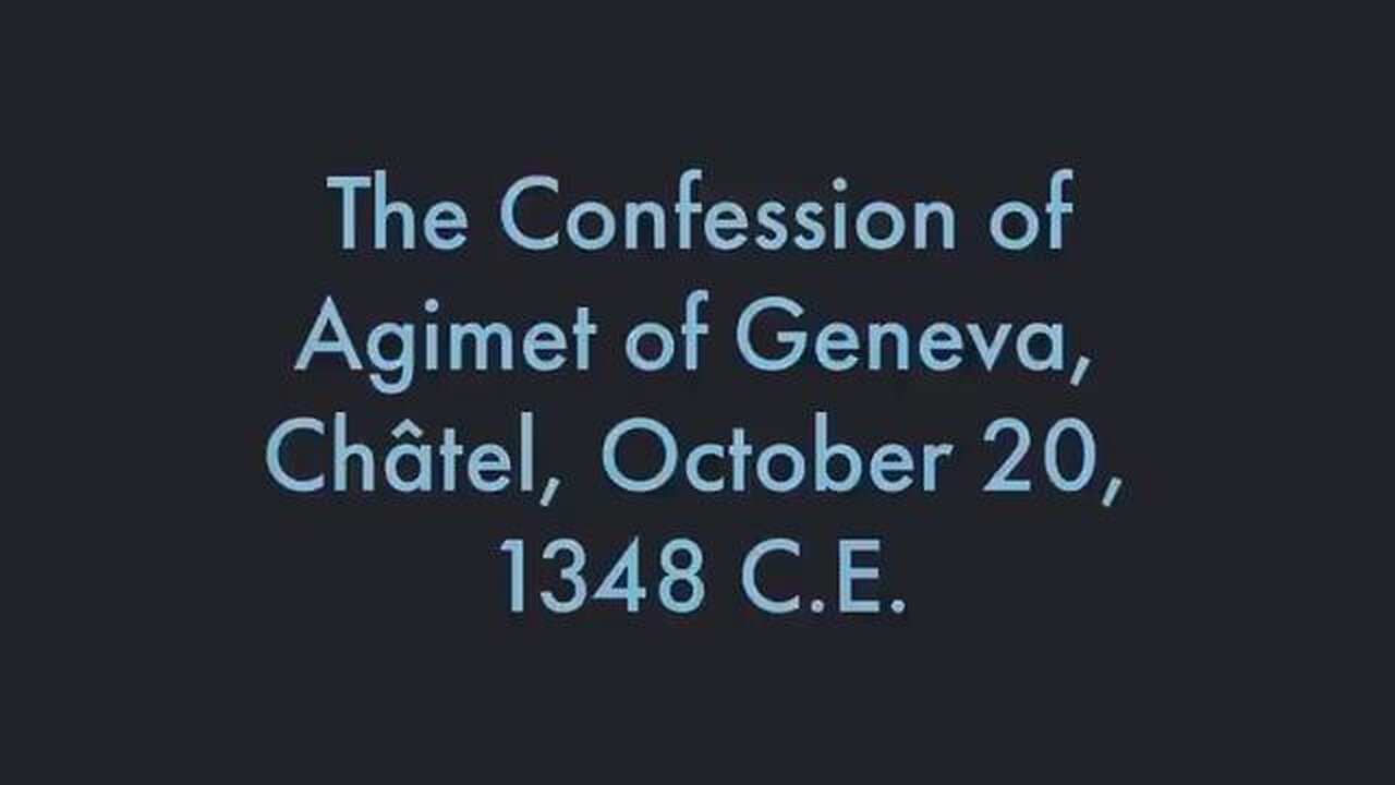 When a jew was caught poisoning wells in the middle ages