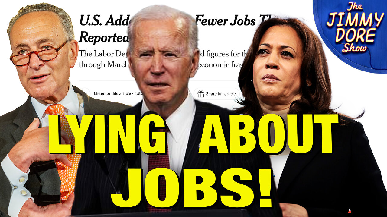 BREAKING! Dems’ 818,000 New Jobs Were A HUGE LIE!