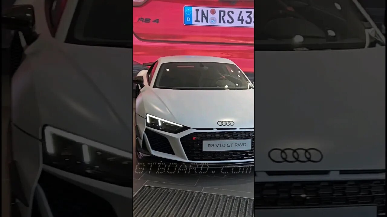 Audi R8 GT RWD V10 brutal Audi supercar! #audir8gt #audir8 #r8gt #r8gtrwd