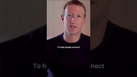 Mark Zuckerberg on the transition of Facebook to Meta