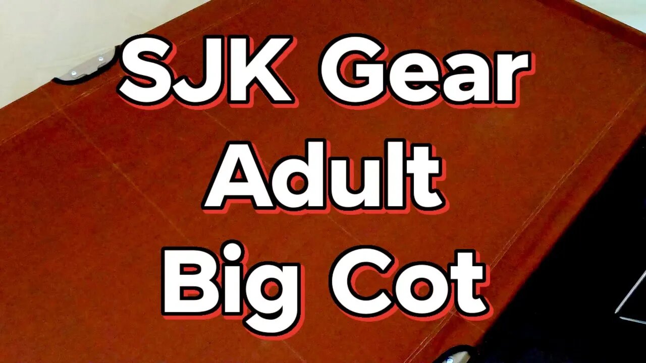 Truck Camping: SJK Gear Adult Big Cot