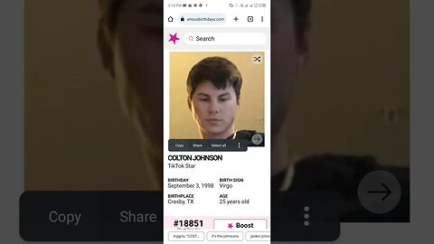 HAPPY 25 BIRTHDAY COLTON JOHNSON TikTok Star