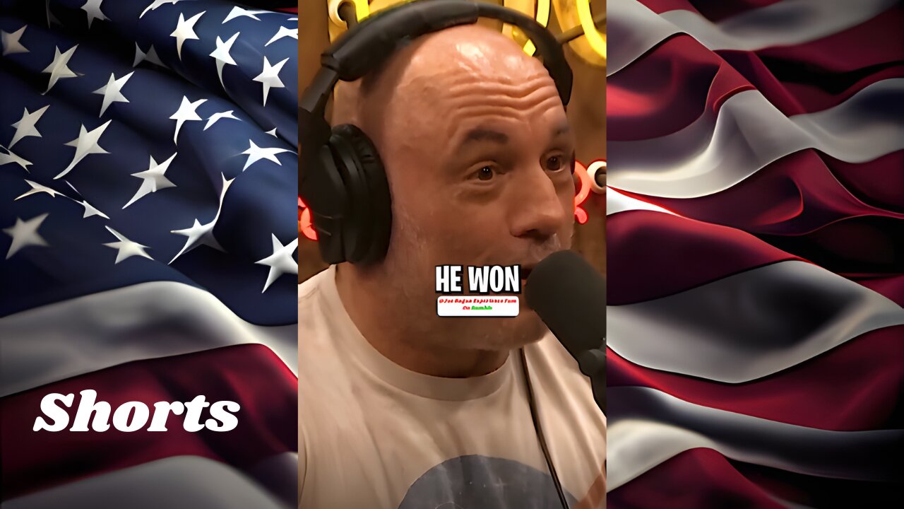 Joe Rogan Reacts To TRUMP Walking Out To 50 Cent!!