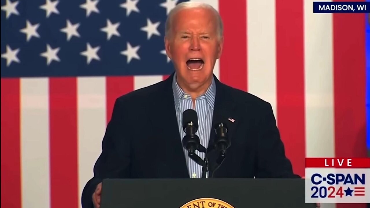 The moment Joe Biden was done