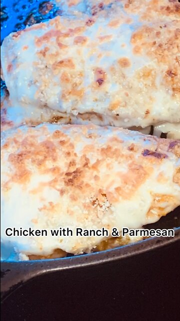 Chicken With Ranch And Parmesan