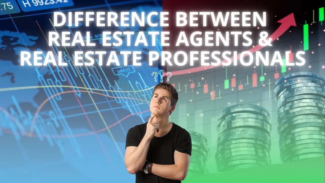 Difference Real Estate Agents & Real Estate Professionals | Real Estate | Agents