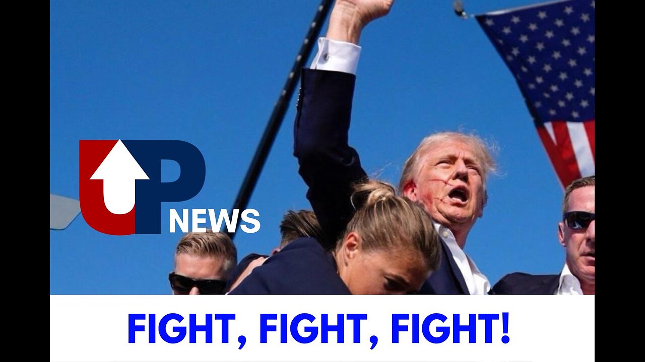 Trump's Assassination Attempt; Choose The Leader that Fight For Your Country.
