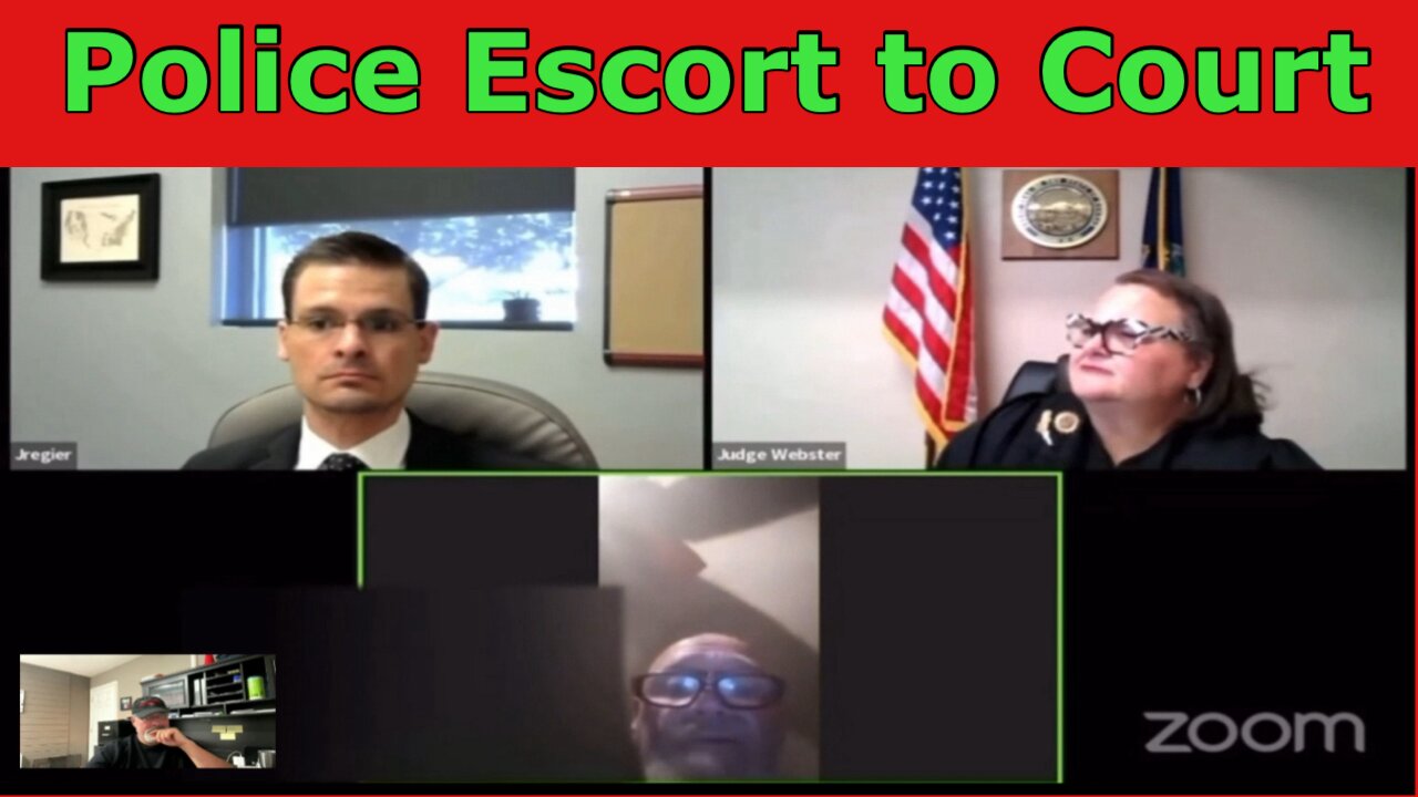 Reacting to: Judge Webster Sends Police to escort the Defendant to Court.