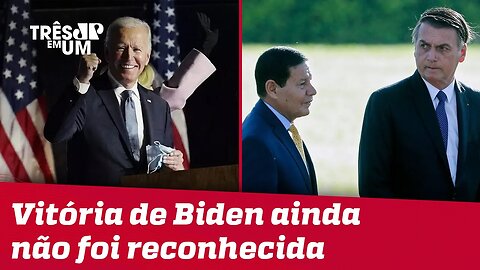 Mourão aguarda posicionamento de Bolsonaro sobre eleições dos EUA