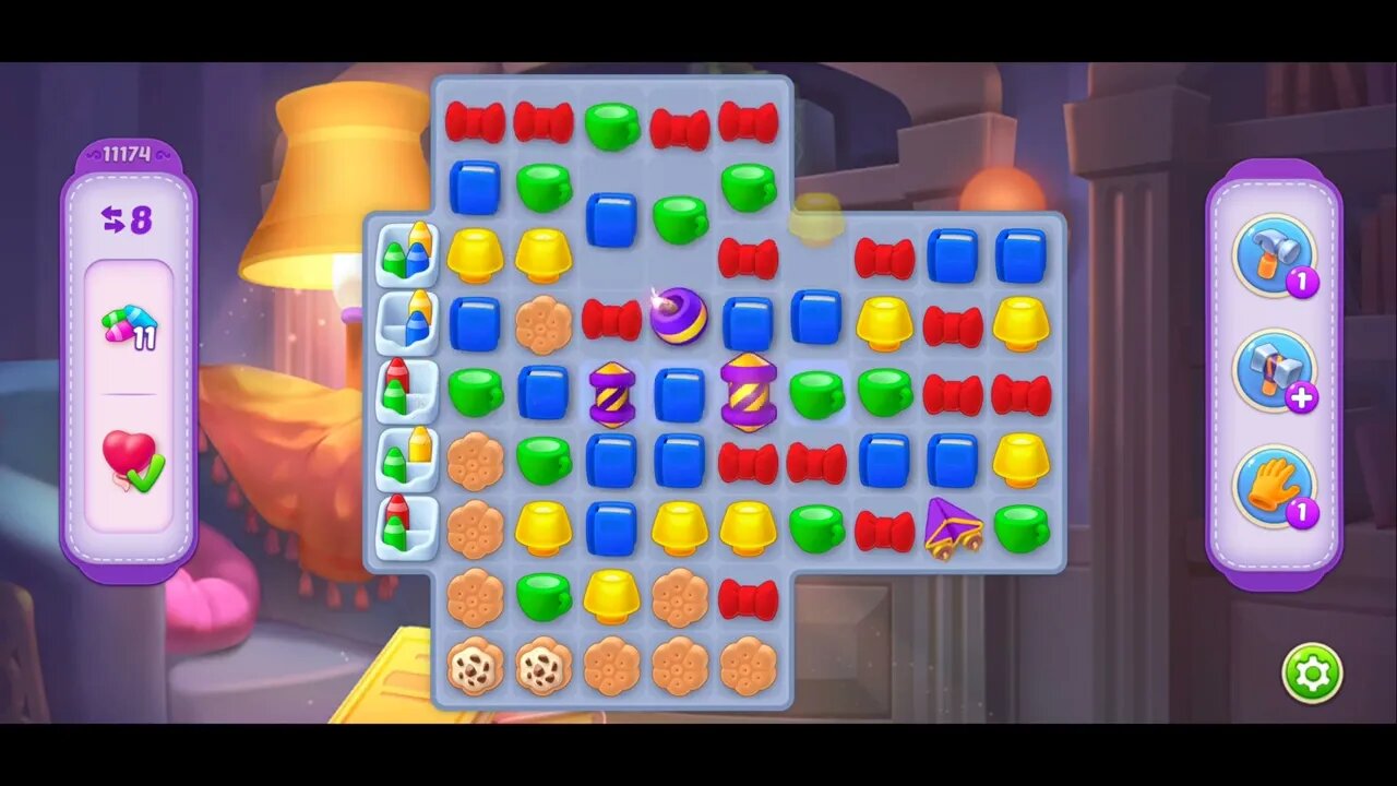 Playrix Homescapes Gameplay Walkthrough Level 11174