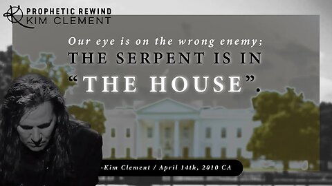 Betrayal In The WH - Kim Clement Prophecy 2010