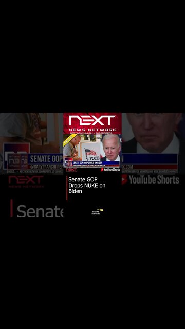 Senate GOP Drops NUKE on Biden #shorts