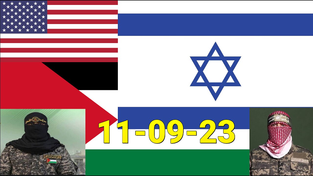 NEW! Israel & Palestine at War. 2023 (Military Update)