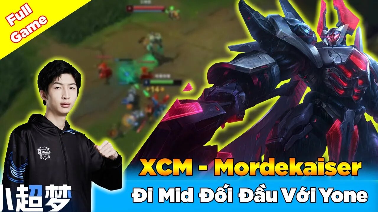 Xiao Chao Meng Cầm Mordekaiser Đi Mid Đối Đầu Với Yone Rank Thách Đấu Cực Mãn Nhãn