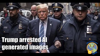 AI generated images of Trump being arrested