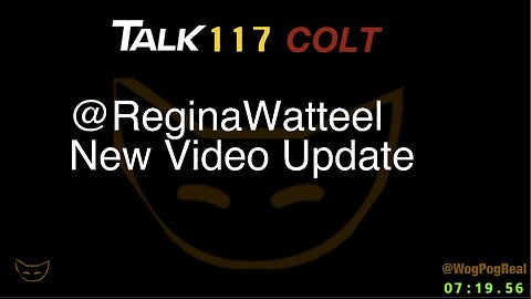 @ReginaWatteel New Video Update