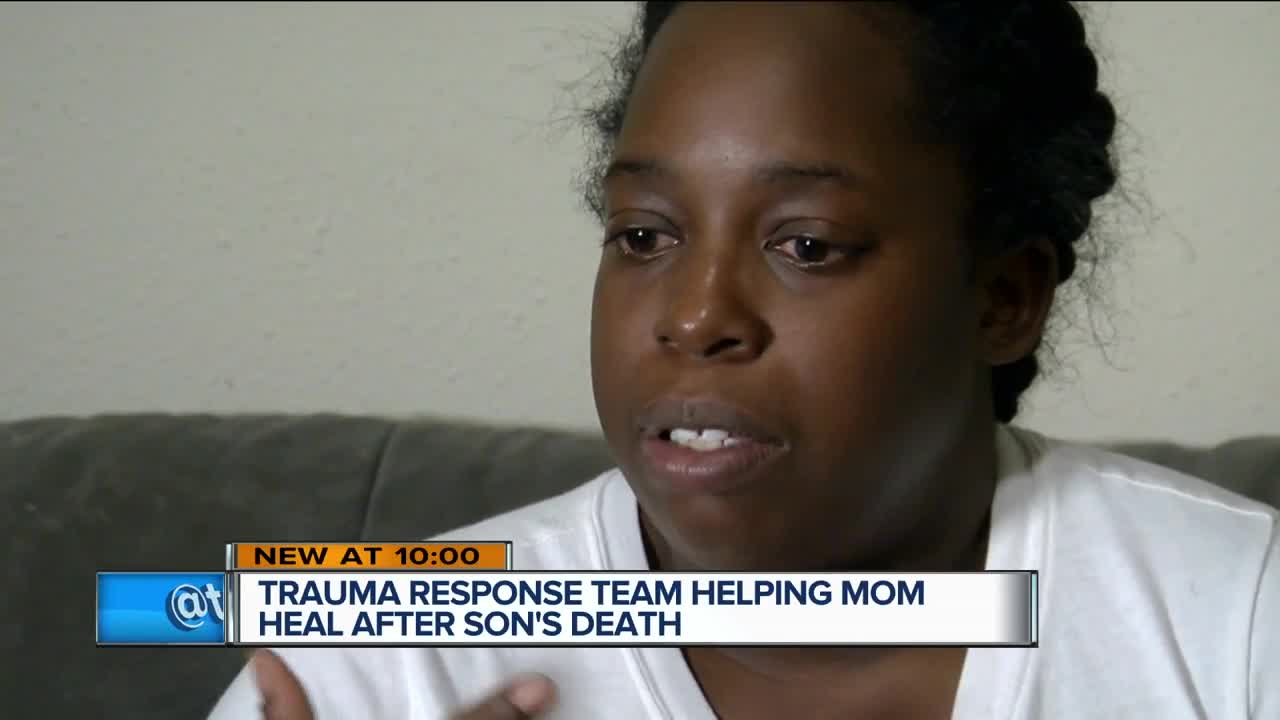 Trauma Response Team helping Milwaukee mother heal after son's death