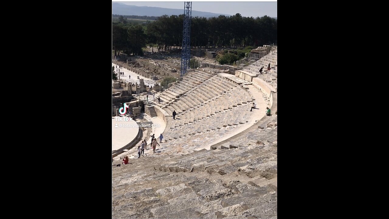 Ancient Gymnasium Top View | Ruins of Ephesus | Izmir , Turkiye | Travelog | Turkiye