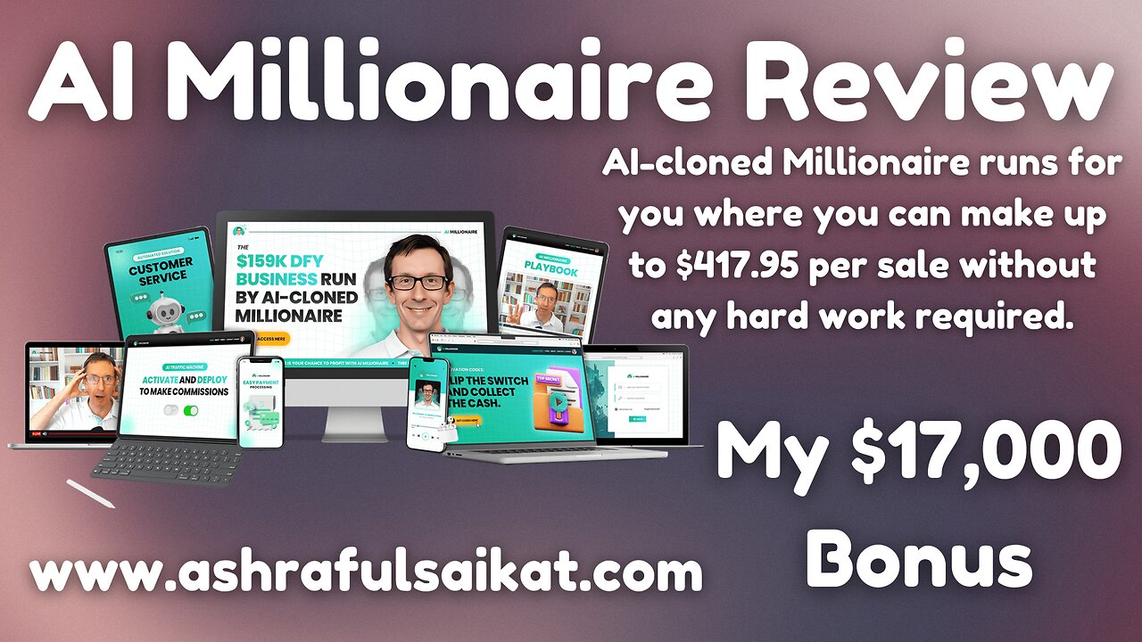 AI Millionaire Review - Time For Effortless Income (By Michael Cheney)