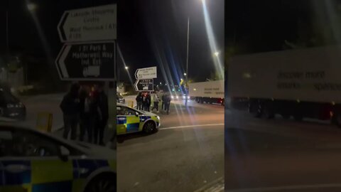 POLICE STOP STREET RACING