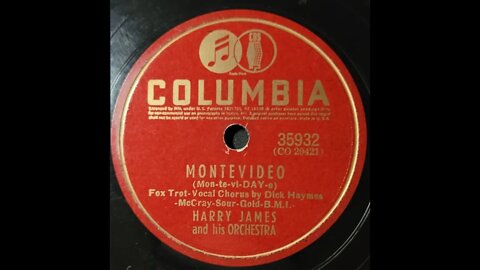 Harry James and His Orchestra, Dick Haymes - Montevideo