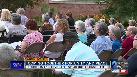 Uniting the community against hate