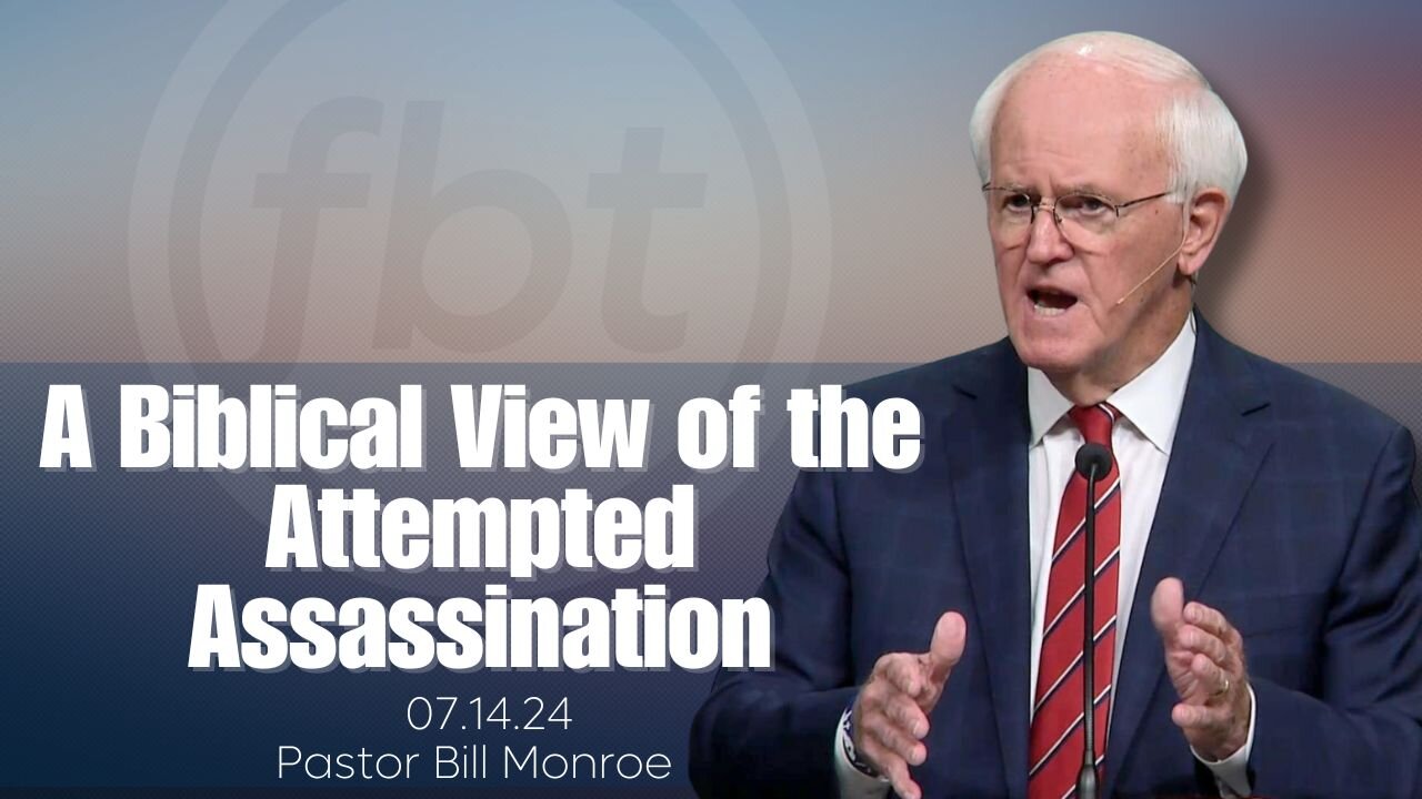 A Biblical View of the Attempted Assassination