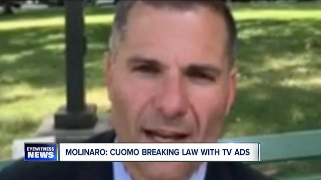 Molinaro: Cuomo breaking law with tv ads