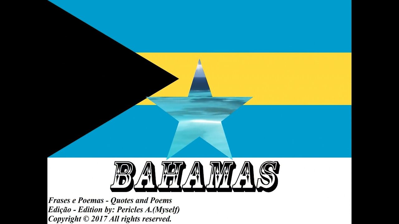 Bandeiras e fotos dos países do mundo: Bahamas [Frases e Poemas]