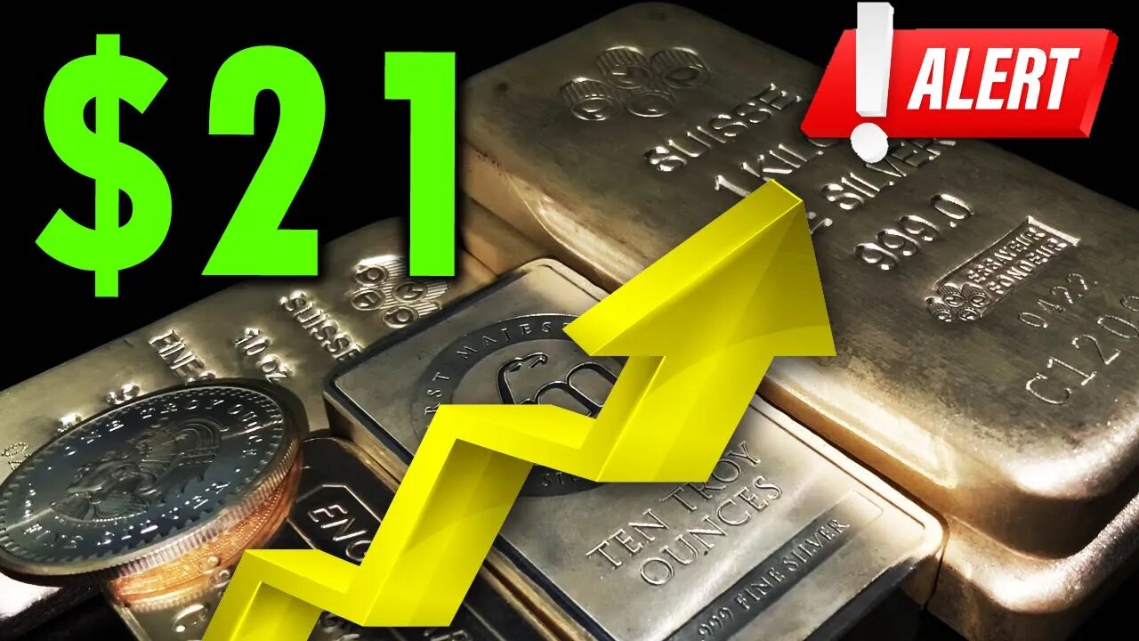 ALERT! Silver SOARS To $21! It Could ROCKET To Almost $30 Soon! Here's Why