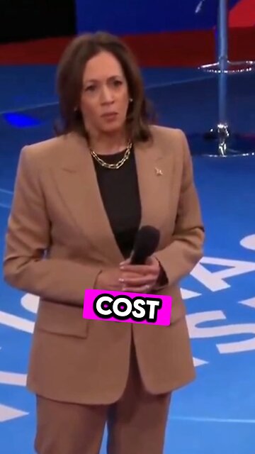 Kamala Harris Says to “Just Deal With It” When Asked About High Prices