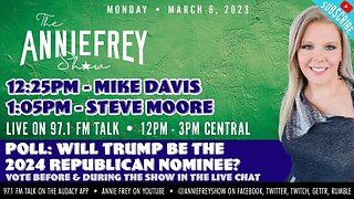 Trump, Biden, 2024 Election, Chris Rock • Annie Frey Show 3/6/23