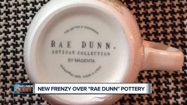 Shoppers are scrambling to buy collectible Rae Dunn pottery