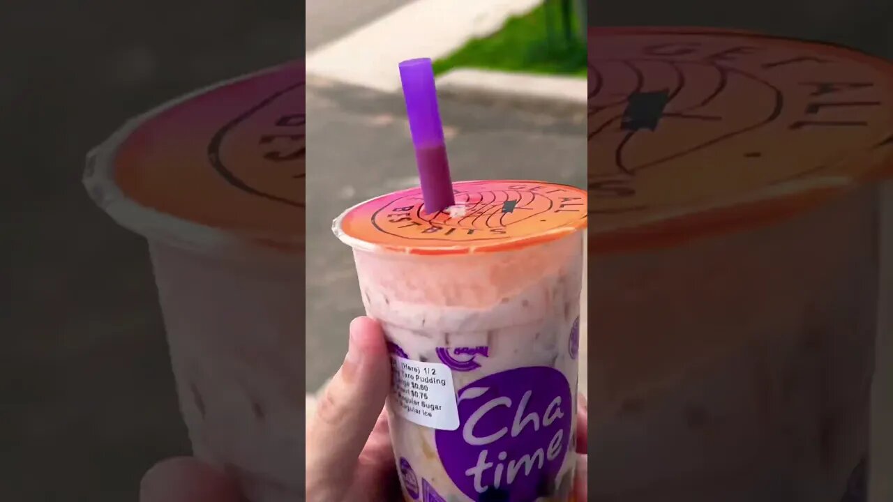 CHA Time Bubble Tea is the Best