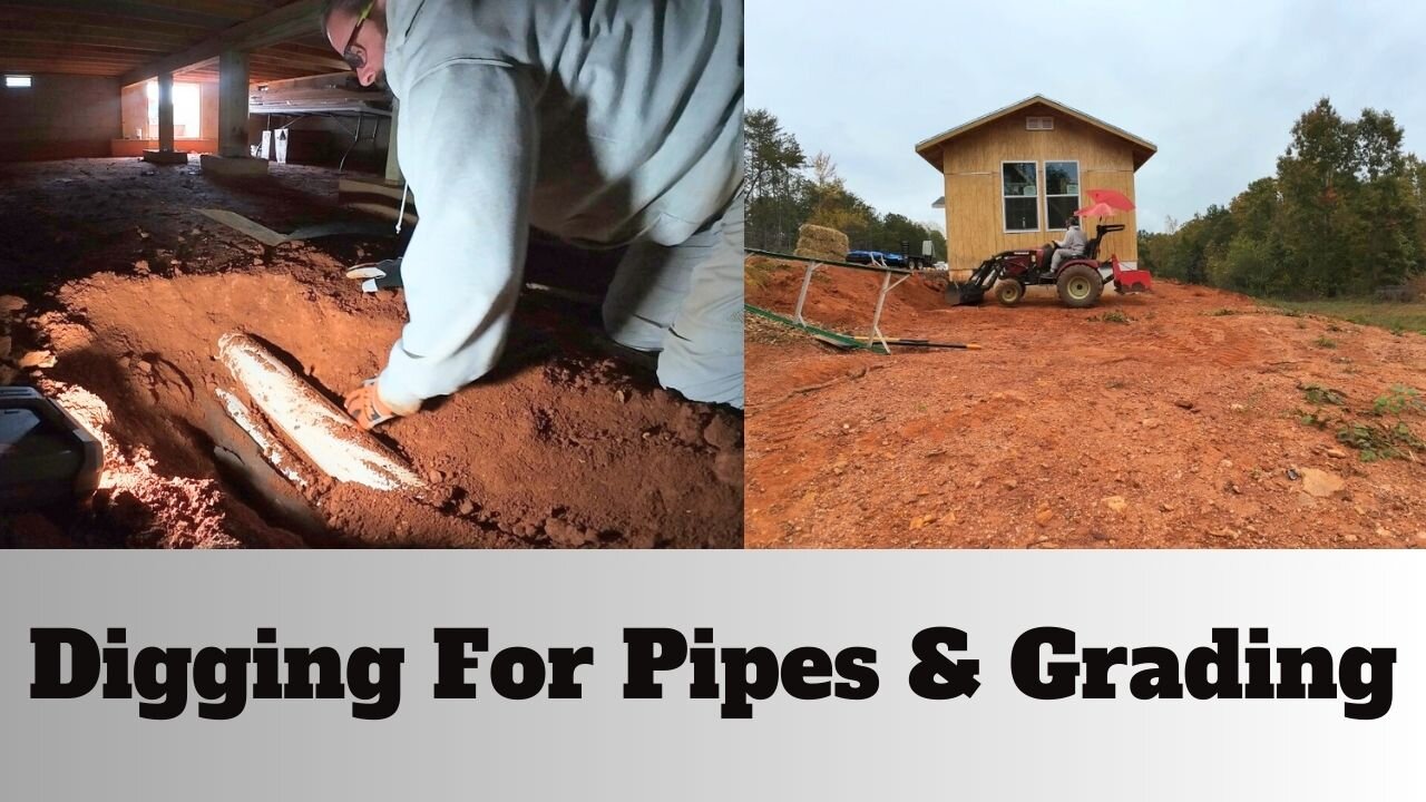 Looking For Buried Pipe & Grading