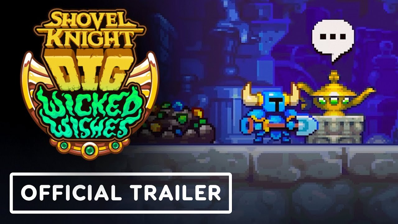 Shovel Knight Dig - Official Wicked Wishes DLC Trailer