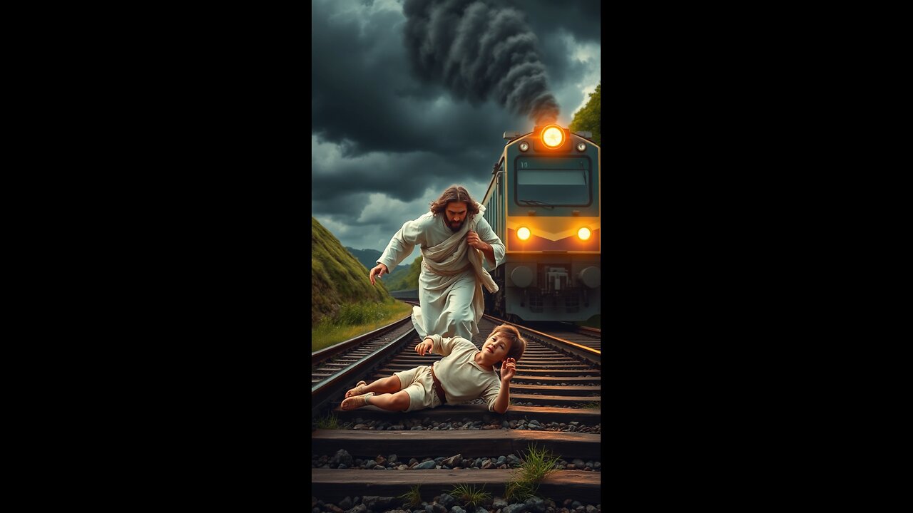 jesus saved kids from train 🚂 ways