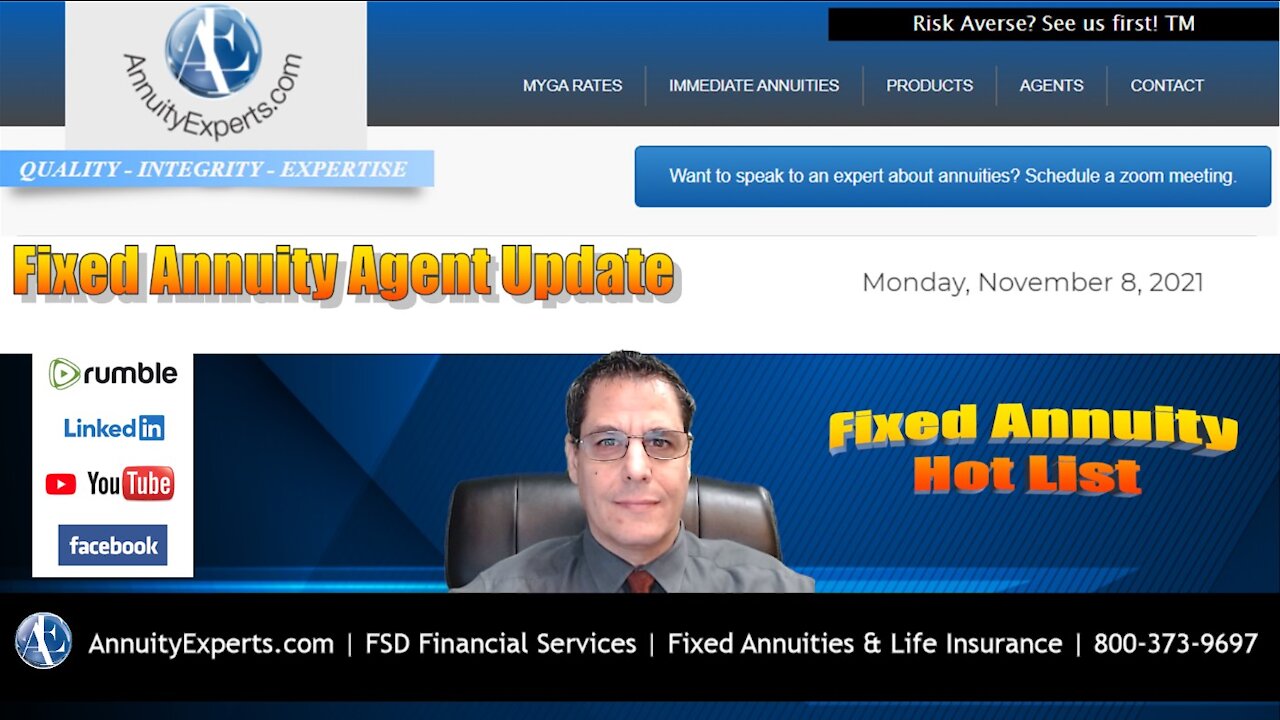 Fixed Annuity Hotlist - Agent Update