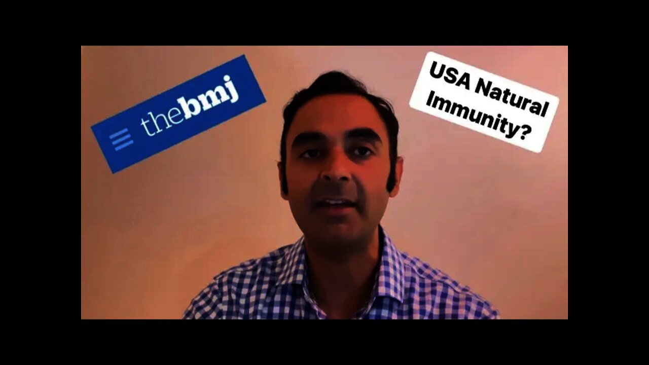 MAJOR MED Journal: Why doesn’t NATURAL (COVID) IMMUNITY count in the USA?