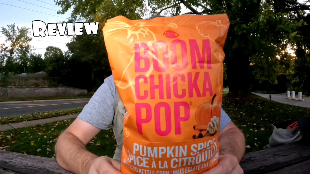 Angie's boom chicka pop pumpkin spice popcorn Review Canada