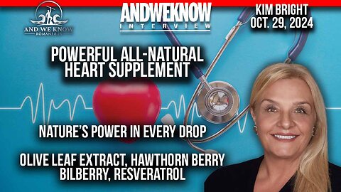10.29.24: LT w/ Brightcore’s Kim Bright: Vitality filled with Nature’s Power for CARDIOVASCULAR HEAL